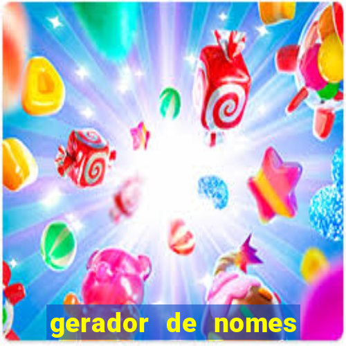 gerador de nomes para jogos